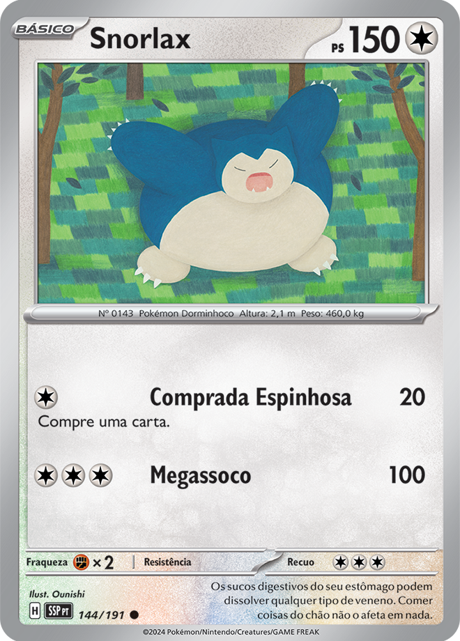Carta Snorlax