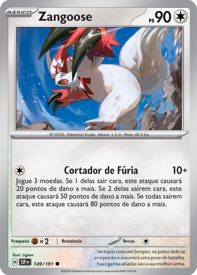 Carta Zangoose