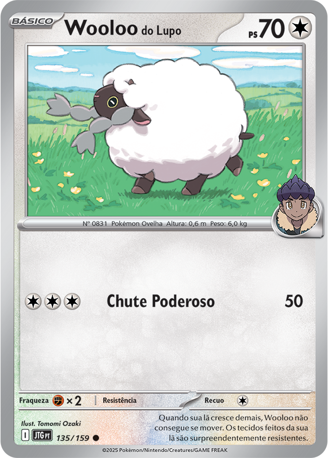 Carta Wooloo do Lupo