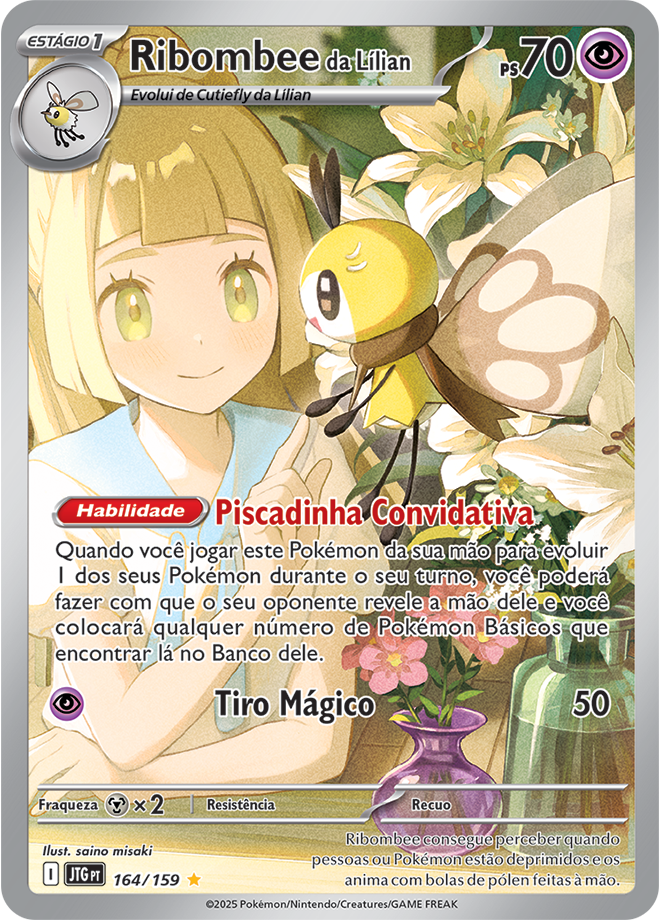 Carta Ribombee da Lílian