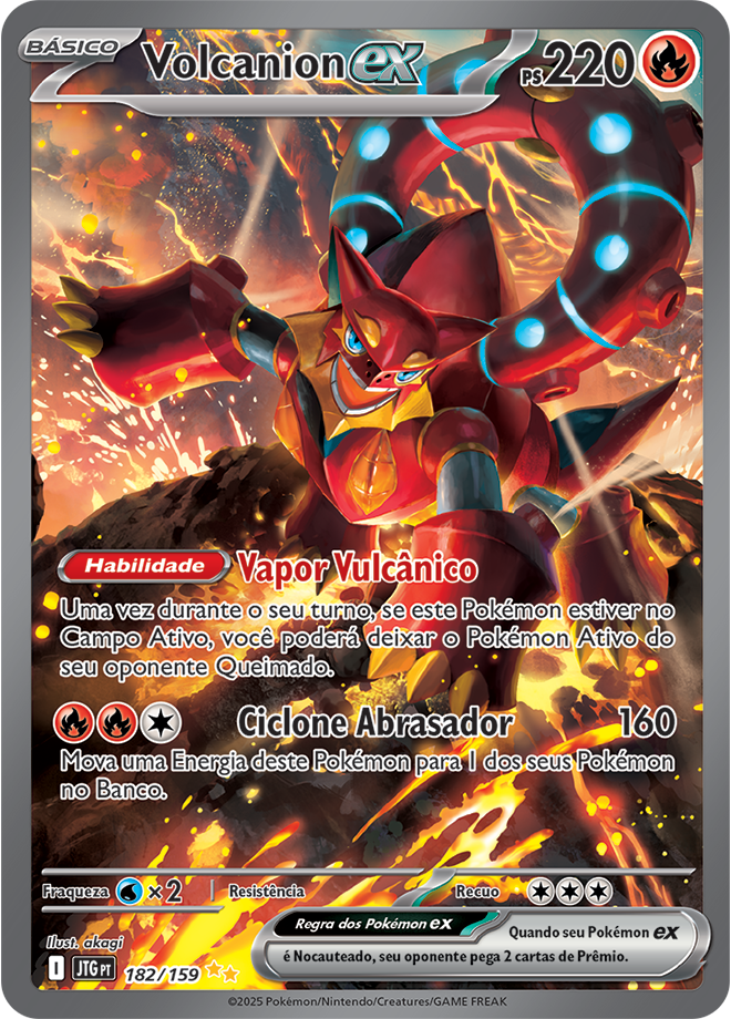Carta Volcanion ex