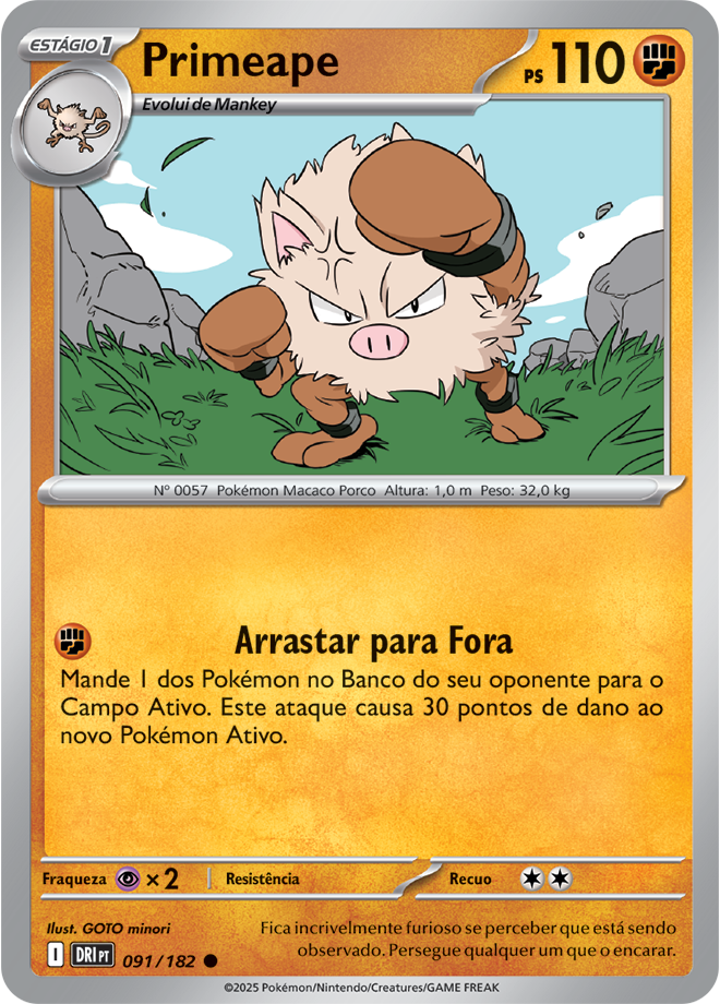 Carta Primeape