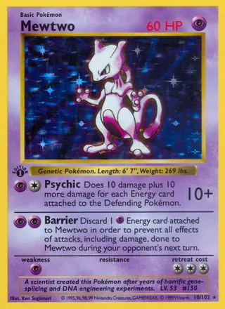 Carta Mewtwo