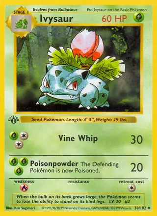 Carta Ivysaur