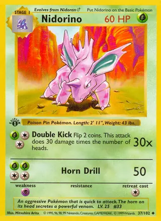 Carta Nidorino