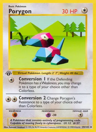 Carta Porygon