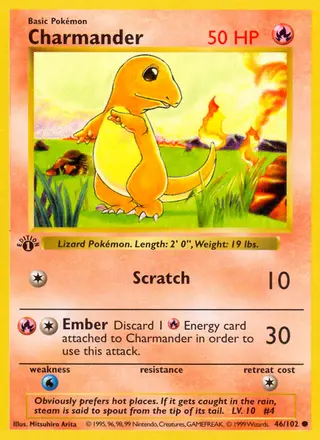 Carta Charmander