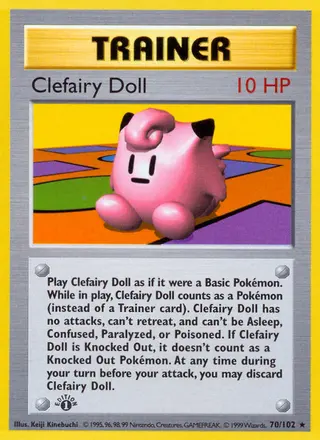 Carta Clefairy Doll