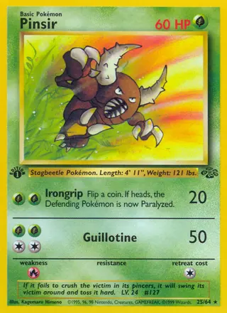 Carta Pinsir