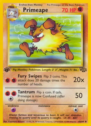 Carta Primeape