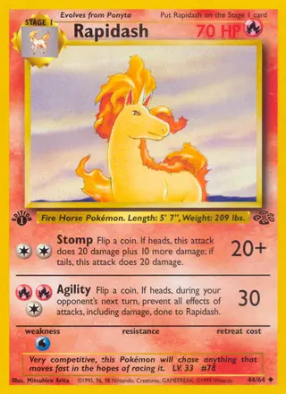 Carta Rapidash
