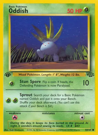 Carta Oddish