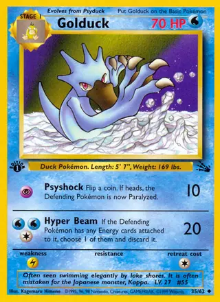 Carta Golduck