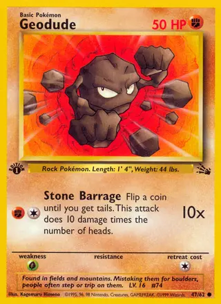 Carta Geodude