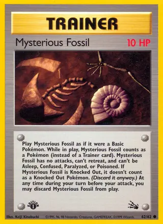 Carta Mysterious Fossil