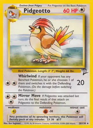 Carta Pidgeotto