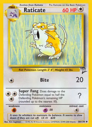 Carta Raticate