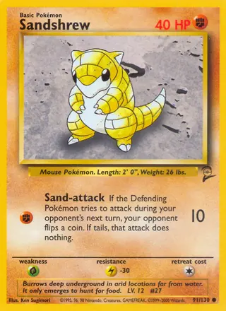 Carta Sandshrew