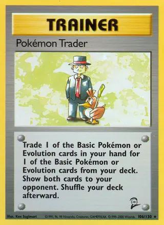 Carta Pokémon Trader