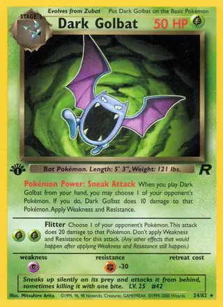 Carta Dark Golbat