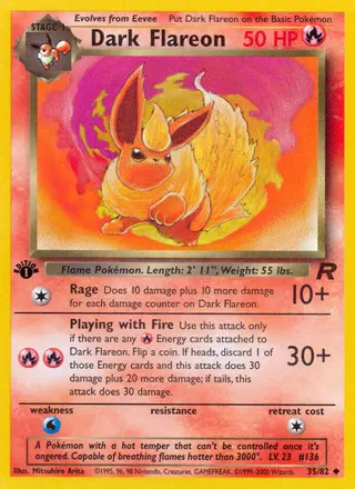 Carta Dark Flareon