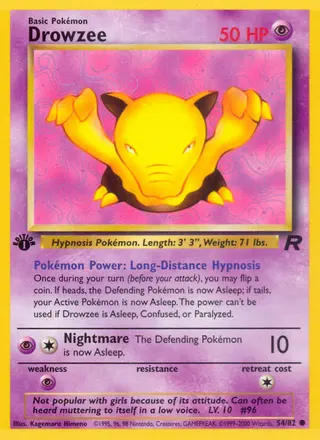 Carta Drowzee