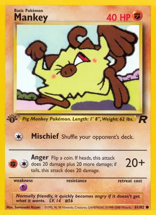 Carta Mankey