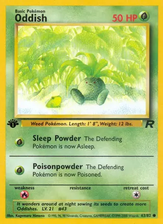 Carta Oddish