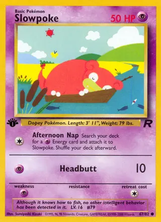 Carta Slowpoke