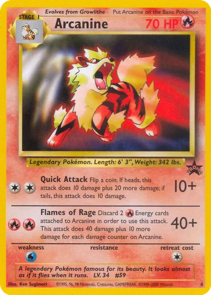 Carta Arcanine