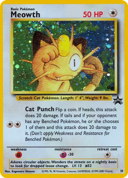 Carta Meowth