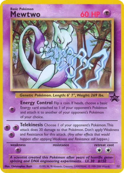 Carta Mewtwo