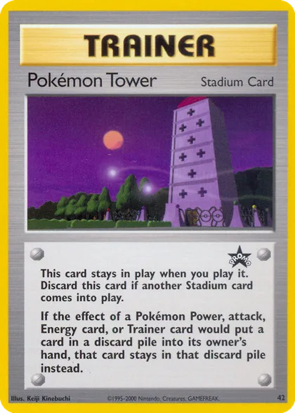 Carta Pokémon Tower