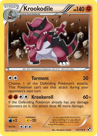 Carta Krookodile