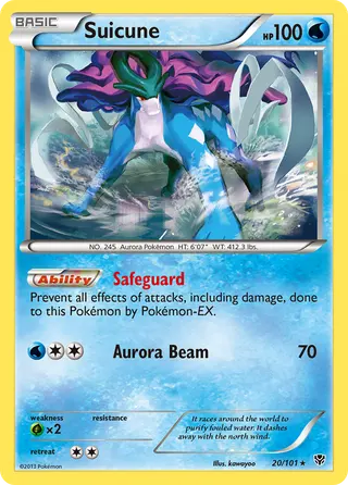 Carta Suicune