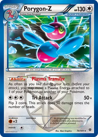 Carta Porygon-Z