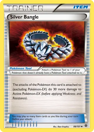 Carta Bracelete de Prata