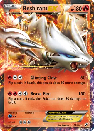 Carta Reshiram-EX