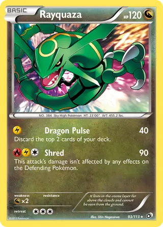 Carta Rayquaza