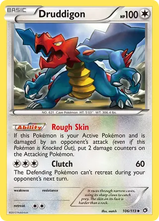 Carta Druddigon