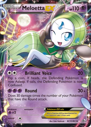Carta Meloetta-EX