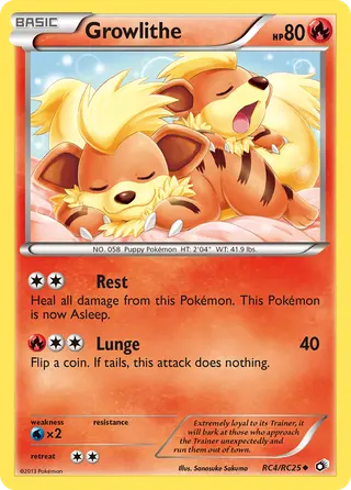 Carta Growlithe