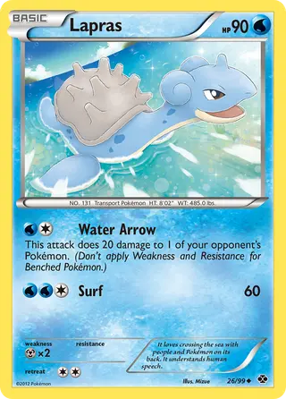 Carta Lapras