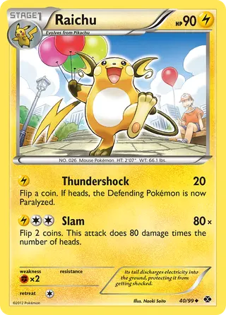 Carta Raichu