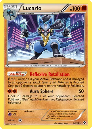 Carta Lucario