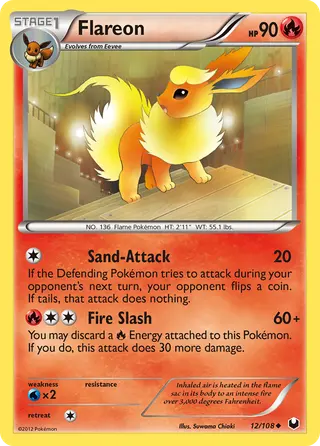 Carta Flareon