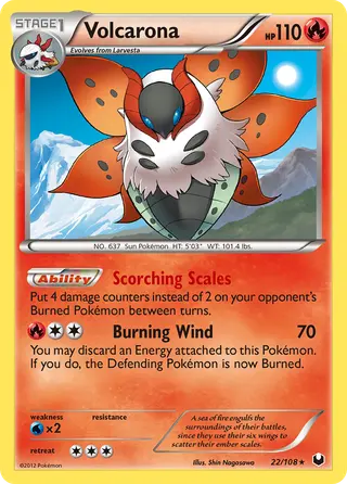 Carta Volcarona