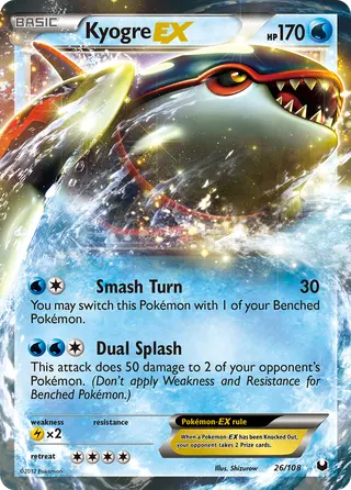 Carta Kyogre-EX