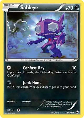 Carta Sableye