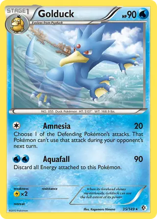 Carta Golduck